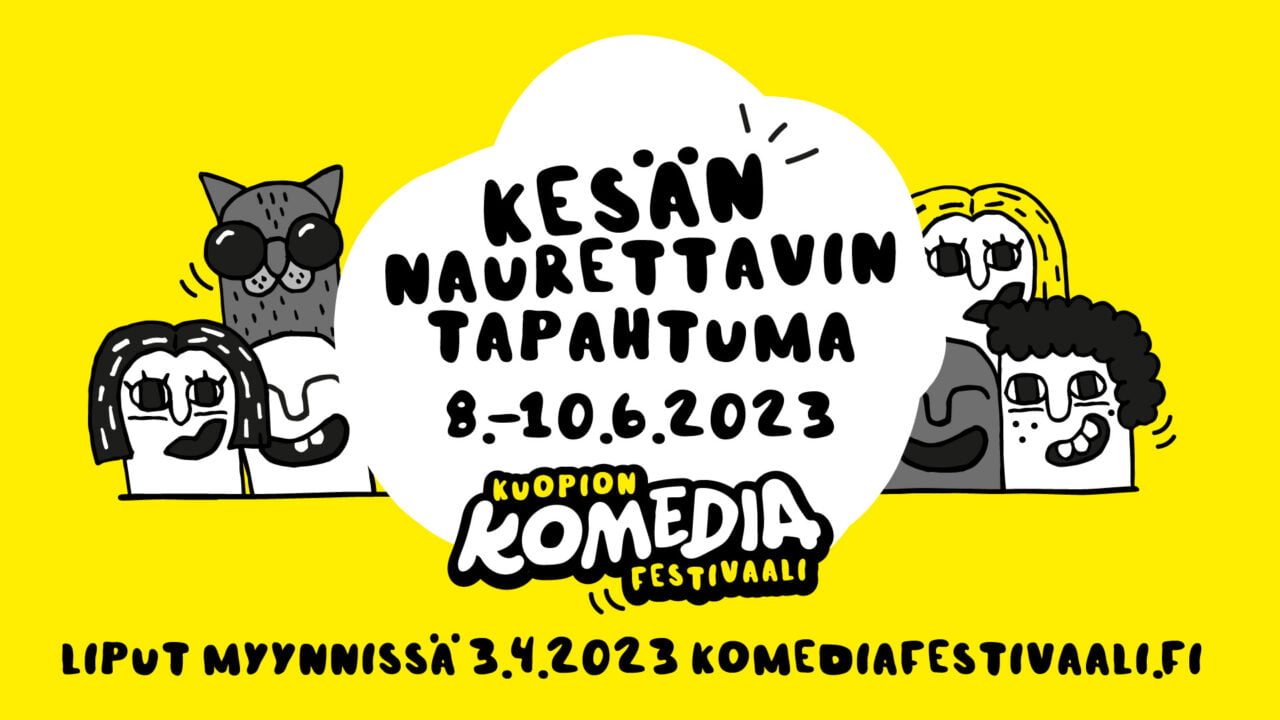 Kuopion Komediafestivaali 8.-10.6.2023